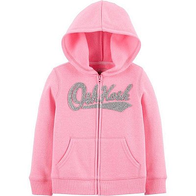 Jaqueta Moletom Zíper OshKosh - Glitter