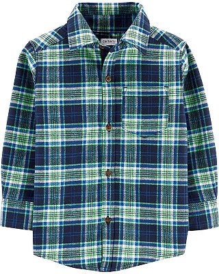 Camisa Social Flanelada Carter´s - Xadrez
