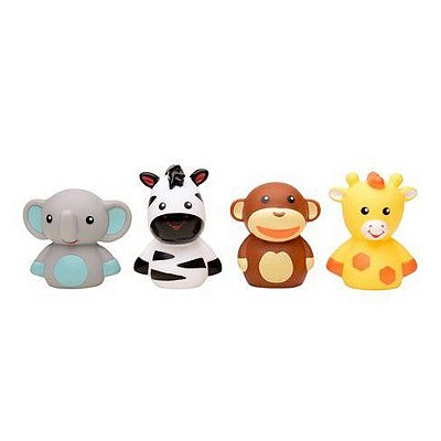 Dedoche 4 Peças Magic Years - Animais Selvagens