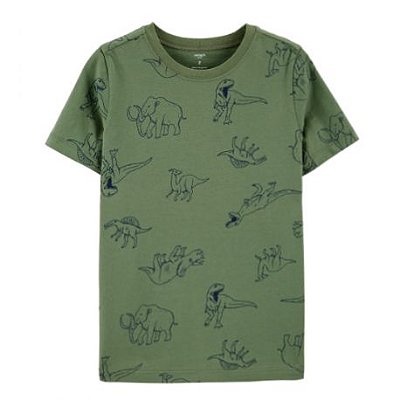 Camiseta Verde Carter´s - Dinossauro