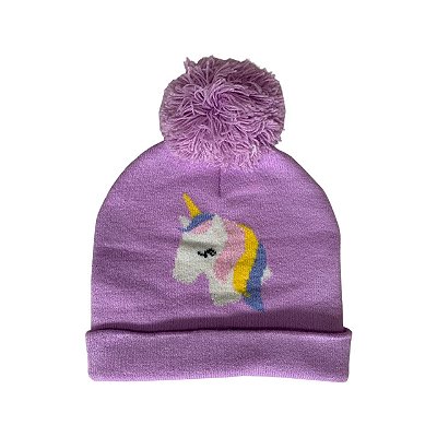 Gorro OshKosh Unicórnio Lilás - 2-4 anos