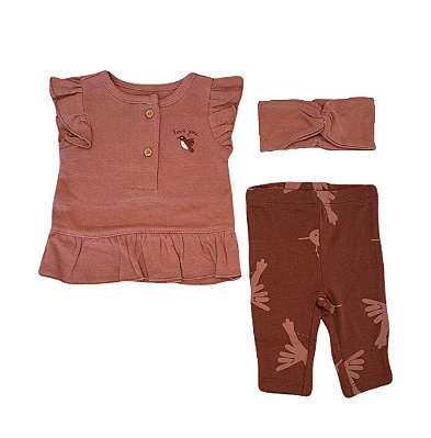 Conjunto 3 peças Carter´s - Passarinho