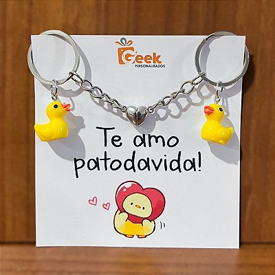 Chaveiro Metadinha Patodavida