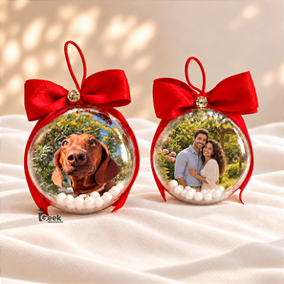 Bola de Natal Personalizada