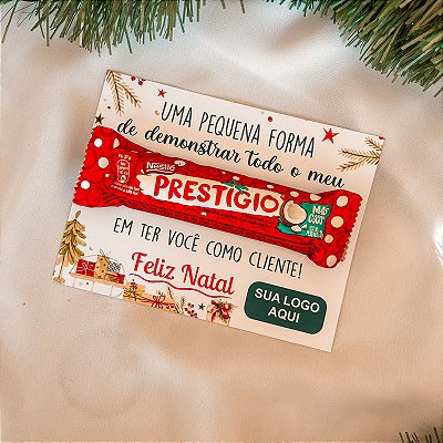 Cartão de Natal Prestígio