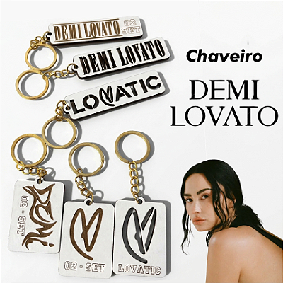 Chaveiro Demi Lovato