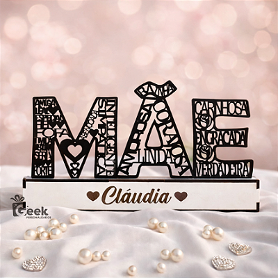 Letreiro Dia das Mães