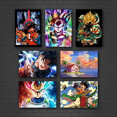 Placa Decorativa Dragon Ball