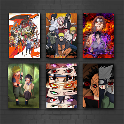 Placa Decorativa Naruto