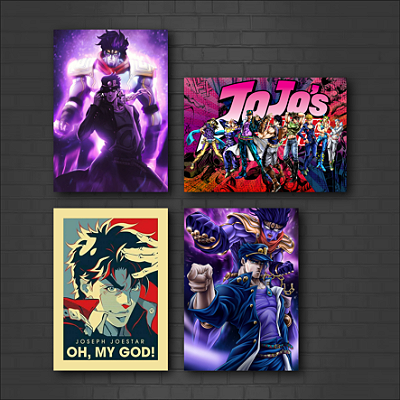 Placa Decorativa JoJo's Bizarre Adventure