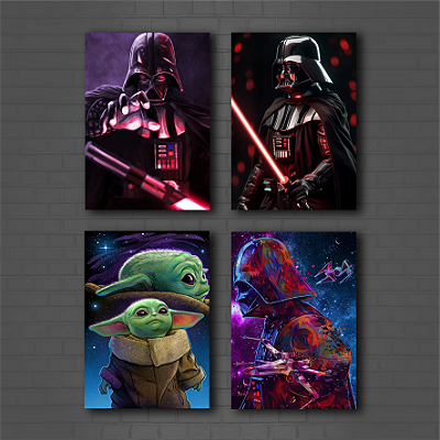 Placa Decorativa Star Wars