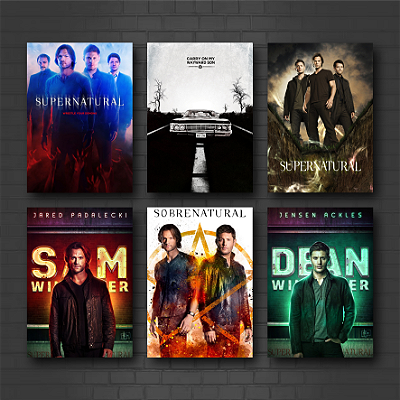Placa Decorativa Supernatural