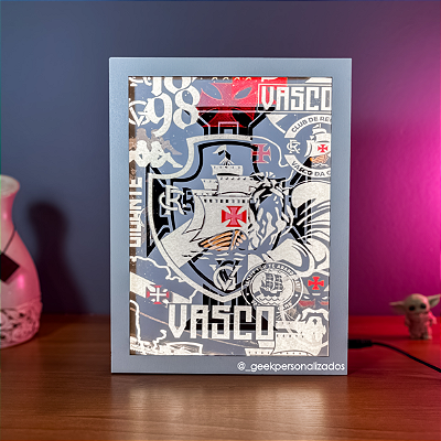 Luminária Quadro Time Vasco