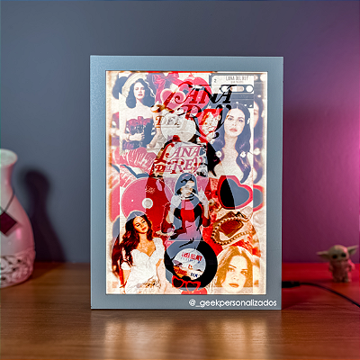 Luminária Quadro Lana Del Rey
