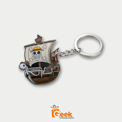 Chaveiro Acrílico One Piece Going Merry