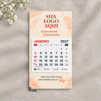 Mini Calendário 2027