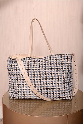Bag Tweed com Alça Extra