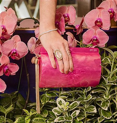Clutch Acrílico com Alça