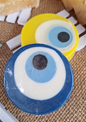 Sabonete Artesanal Olho Grego | Um Talismã de Proteção e Boa Sorte