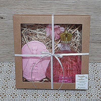 Difusor de Aromas e Sabonete Artesanal | Kit Mãe e Rainha