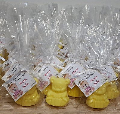 Kit Mini Ursinhos em Sabonete | Lembrancinha para Festas