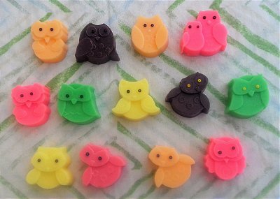 Kit Mini Sabonete Coruja | Lembrancinha Criativa e Delicada