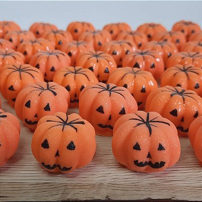 Kit Sabonete Abóboras Místicas | Lembrancinha Halloween