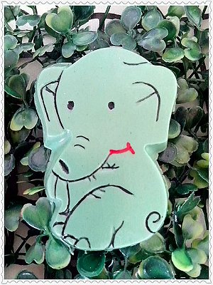Kit Sabonete Artesanal Elefante Charmoso | Lembrancinha de Maternidade
