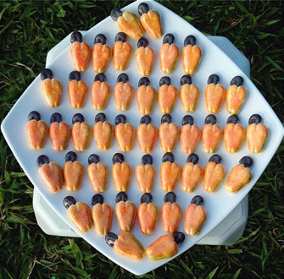 Kit Sabonete Artesanal Mini Caju | Lembrancinha Delicada e Exótica