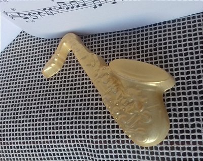 Kit Sabonete Mini Saxofone | Lembrancinha, Festa e Música