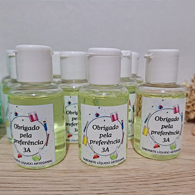 Kit Sabonete Líquido Artesanal | Autocuidado e Carinho para Levar na Bolsa