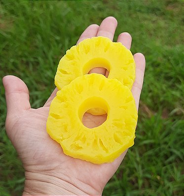 Sabonete Artesanal Fatia de Abacaxi | Perfume Doce e Cítrico