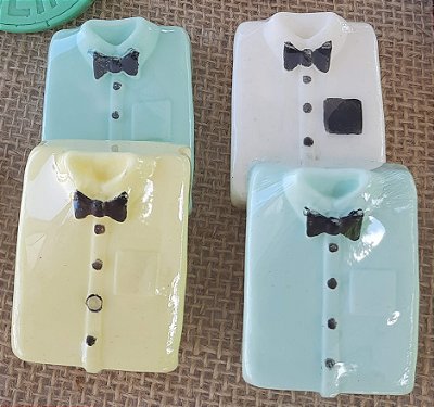 Kit Sabonete Artesanal em Formato de Camisa | Perfeito para Eles