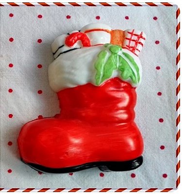 Kit Sabonete Artesanal Bota de Natal | Lembrancinha e Decoração