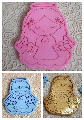 Kit Mini Sabonetes Anjinho | Lembrancinha Batizado e Comunhão