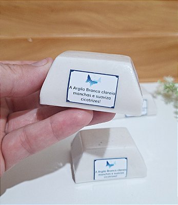 Kit Sabonete Facial de Argila | Peeling Suave e Natural