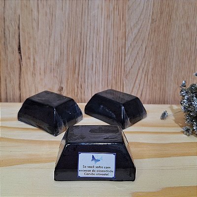 Kit Sabonete de Carvão Ativado | Limpeza Profunda | Anti-acne