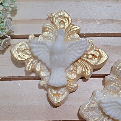 Kit Sabonete Mini Pomba da Paz | Lembrancinha Divino Espírito Santo