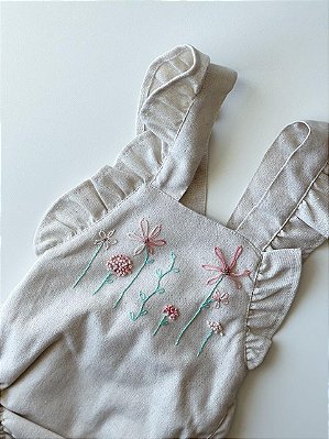 Romper Bordado Rococo