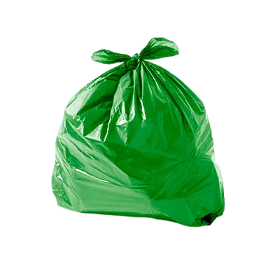 Saco Para Lixo Verde 60L Econômico - 50 UNIDADES