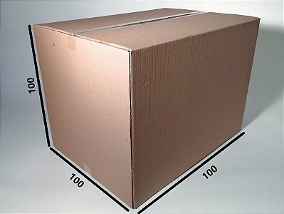 Caixa de Papelão Maleta Reforçada 100x100x100 Unidade