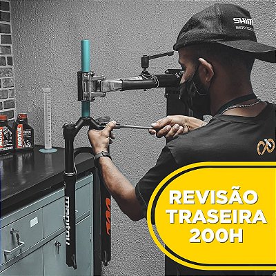 REVISÃO DE SUSPENSÃO TRASEIRA - 200HRS
