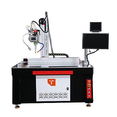 Máquina de Solda a Laser Automática com mesa