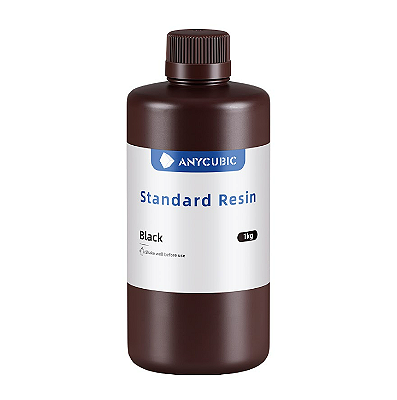 Resina Anycubic Standard (Padrão) 1kg Preto