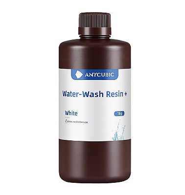 Resina Anycubic Water-Wash + (Lavável em Água) 1kg Branco