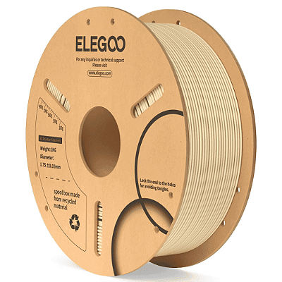 Filamento Elegoo PLA 1.75mm 1Kg Bege