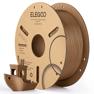 Filamento Elegoo PLA 1.75mm 1Kg Bronze