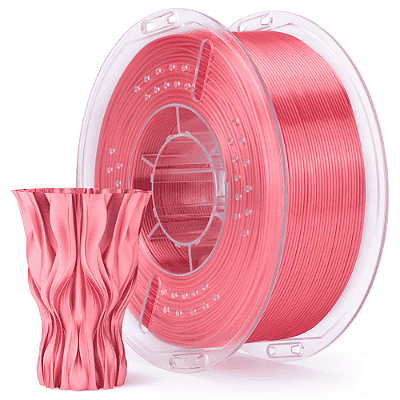 Filamento Elegoo PLA SILK 1.75mm 1Kg Coral Rosa