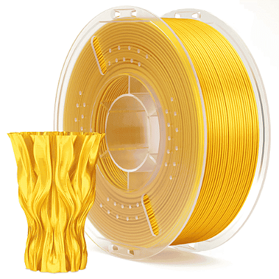 Filamento Elegoo PLA SILK 1.75mm 1Kg Dourado