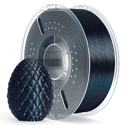 Filamento Elegoo PLA Galaxy 1.75mm 1Kg Preto